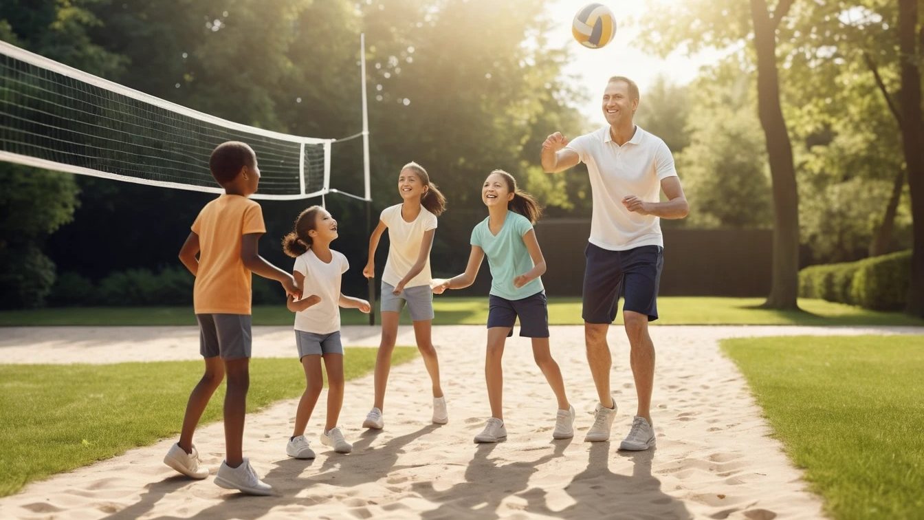 Популярные спортивные игры для всей семьи